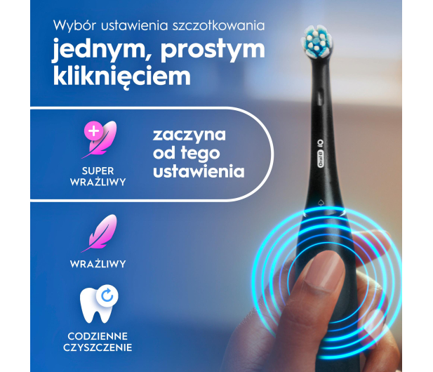 Oral-B Szczoteczka magnetyczna iO2 Duo (czarny) - 1519317 - zdjęcie 7